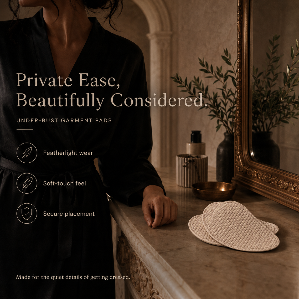 Under-Bust Garment Pads