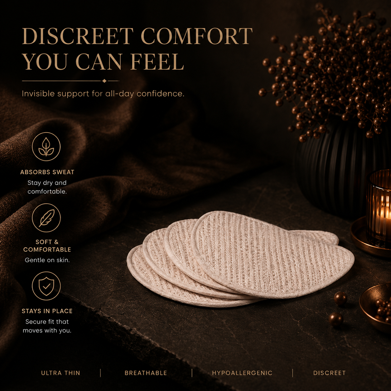 Under Bust Comfort Pads