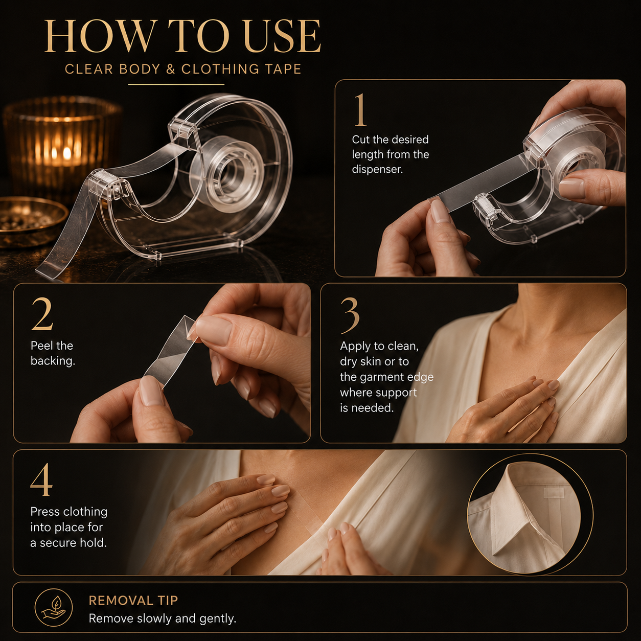 Discreet Fashion Tape