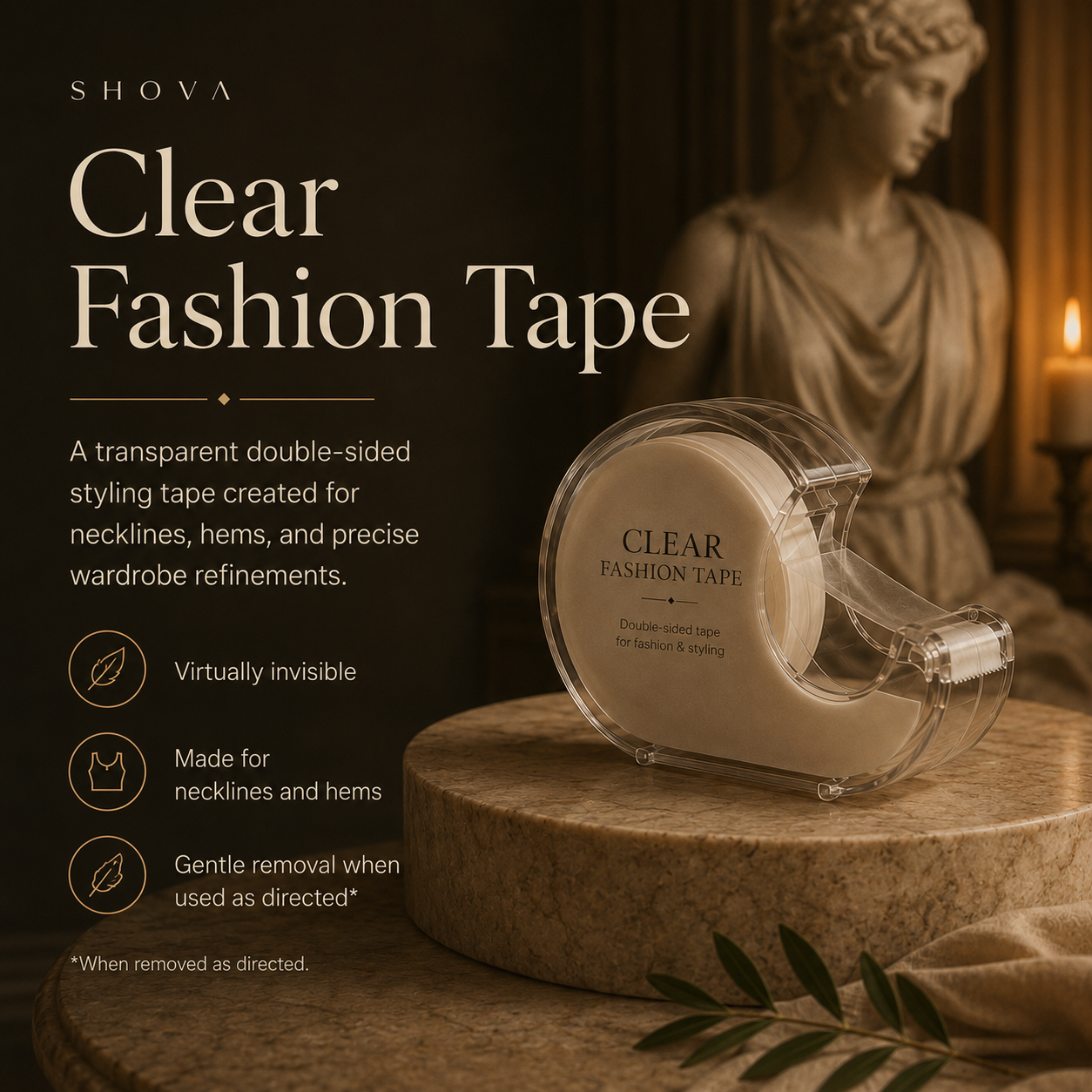 Clear Fashion Tape