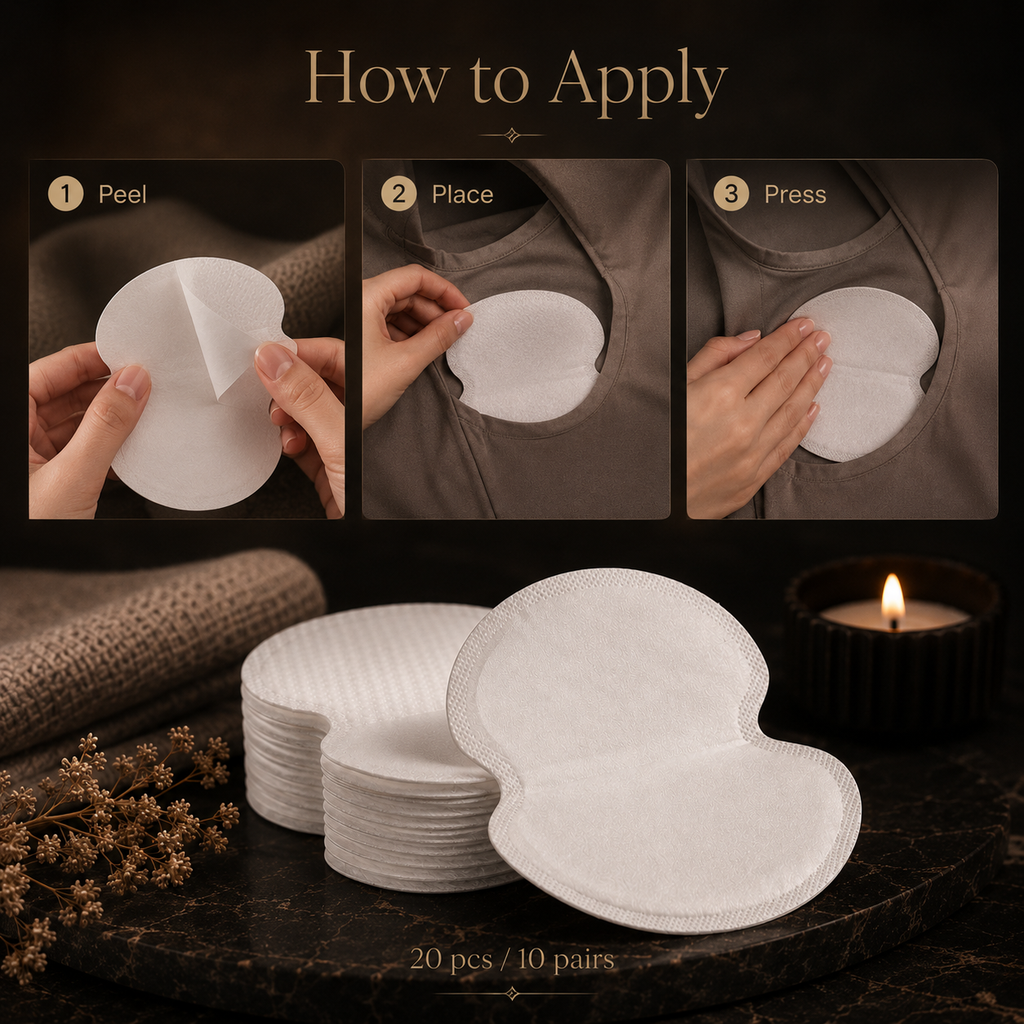 Discreet Underarm Sweat Pads