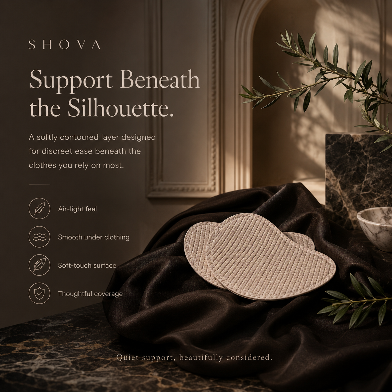 Under-Bust Garment Pads