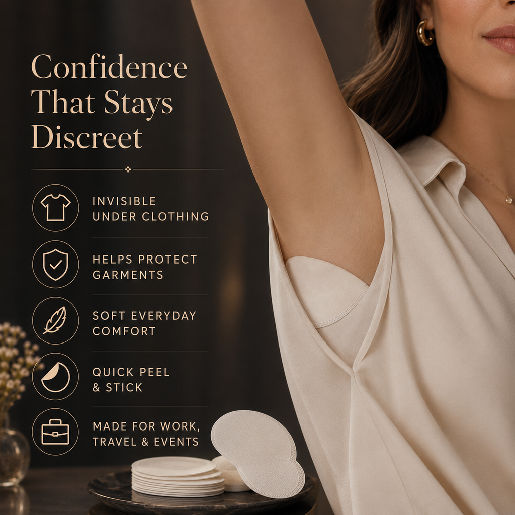 Discreet Underarm Sweat Pads